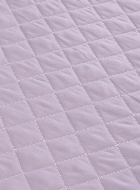 纯色紫色双人长枕水洗棉加厚床上单件夹棉枕套一对装枕头套枕芯套