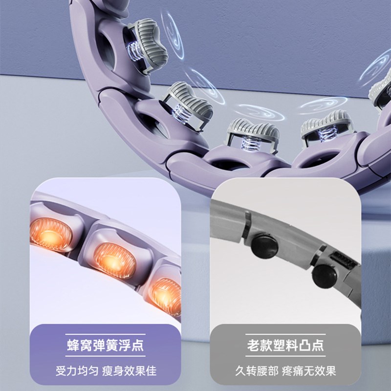 智能不会掉的呼啦圈女瘦肚子减肥神器健身专用计数可拆卸美腰器