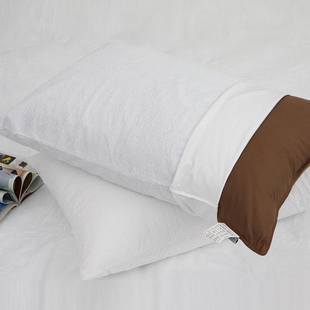 防水枕套枕芯保护套酒店宾馆防头油流口水防螨枕头发黄枕头内胆套