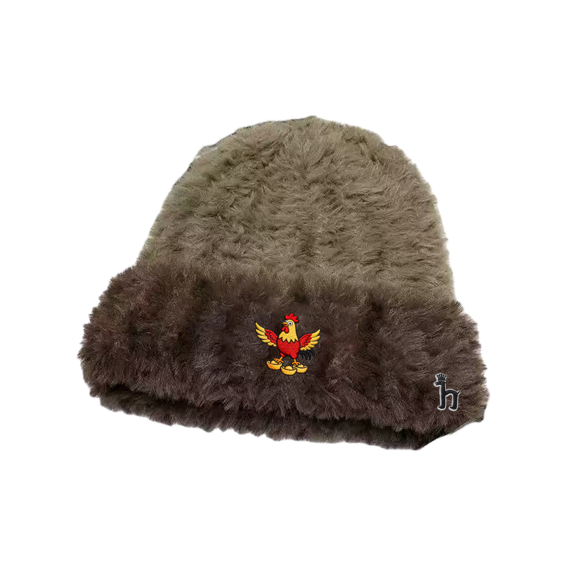 【一折专区】Horgias哈吉斯尼森针织帽男女秋冬季户外鸡年限定潮