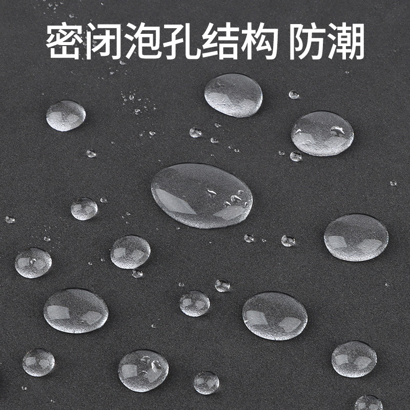 eva材料无胶黑色缓震硬海绵垫片eva板材高密度泡棉板防撞海绵块减