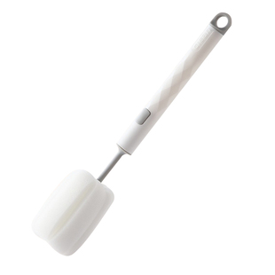 洗杯刷子长柄无死角家用纳米海绵清洁杯刷婴儿奶瓶水杯去污海绵刷