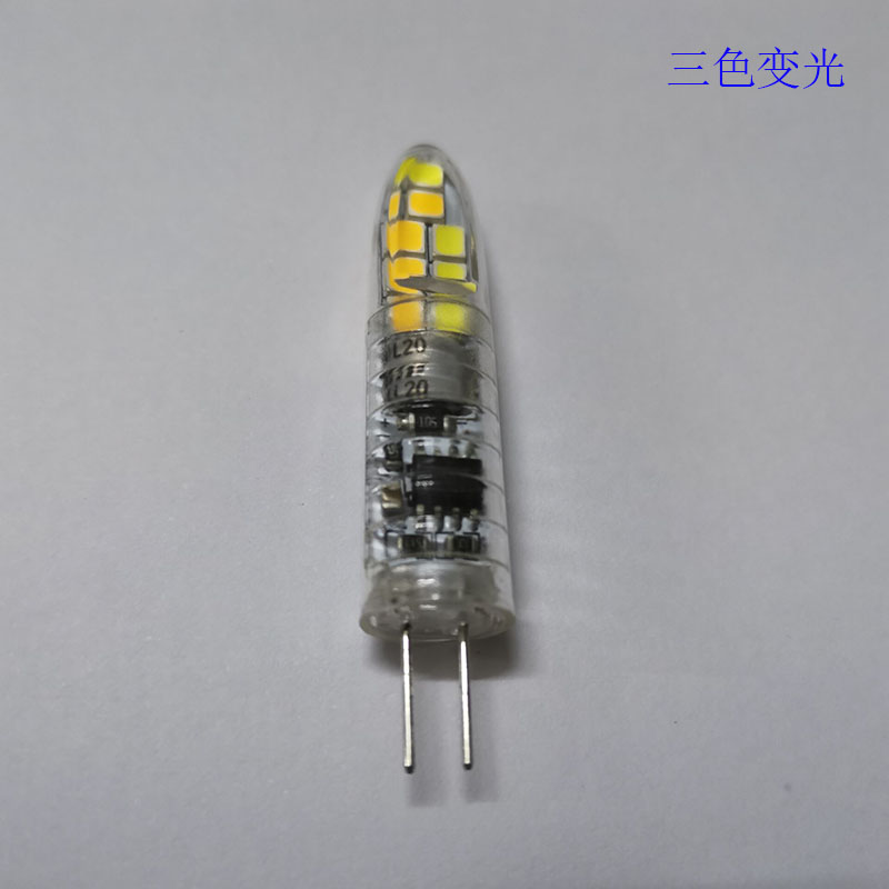 LED灯珠G4插泡萤火虫水晶灯220V高亮节能护眼3W无频闪插针小灯泡