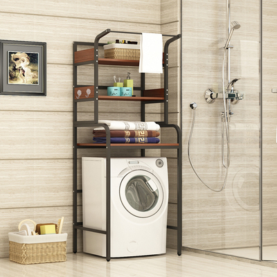 定制波轮滚筒洗衣机置物架阳台整理架厨房浴室多功能落地收纳架子