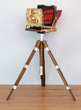 复古老式收音机照相放映机模型摆件摄影拍照道具酒吧店铺橱窗装饰