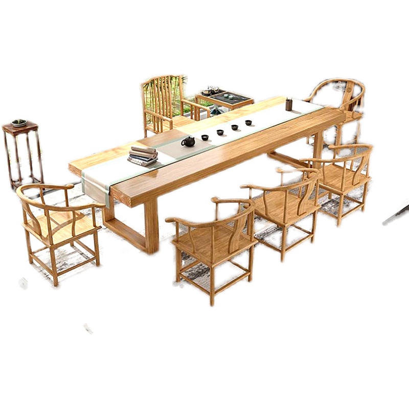 实木大板茶桌椅茶几装家用客厅办公茶具整全自动一体茶台