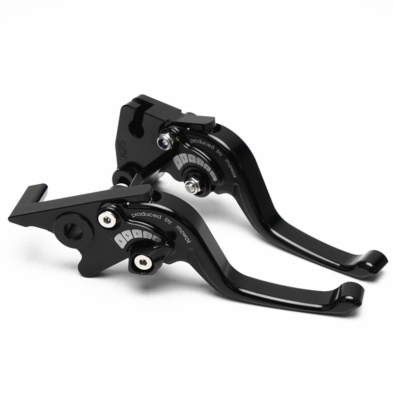 适用春风0MT 0CLX 改装铝合金短款两指竞技刹车离合牛角手把