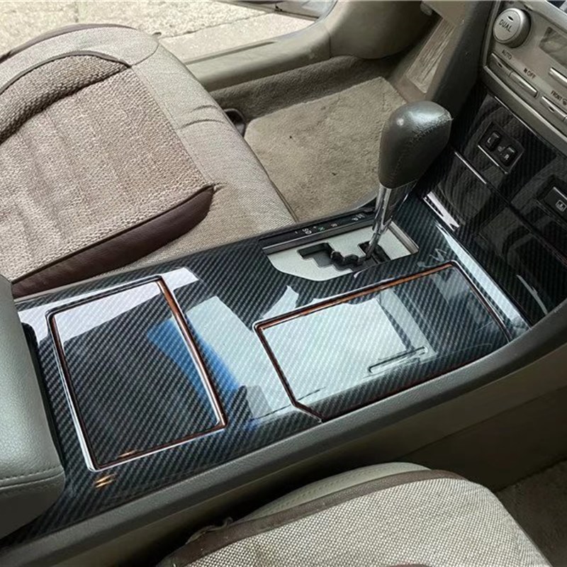 0-11款凯美瑞碳纤维桃木内饰贴 改装中控排挡方向盘电动窗