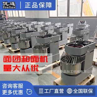 优连经济型30L双动双速和面机面包店揉面打发搅拌机Bread machi