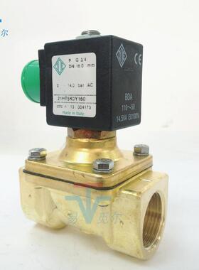 意大利ode电磁阀 21ht5k0y160 24v 进口直动式黄铜两通电磁开关阀