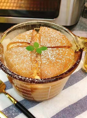 康宁量杯IION加厚玻璃容器家用带刻度牛奶杯烧杯微波炉加热