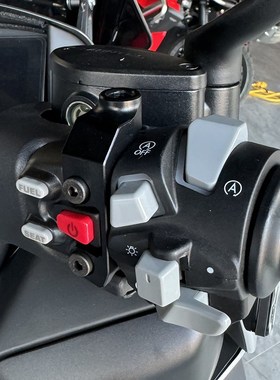 升仕DEM后视镜压码改装踏板车M倒车镜副手把关转接码