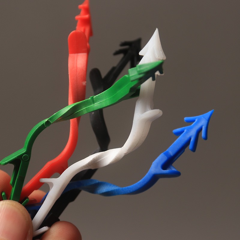 地暖管安装材料U型白色卡钉1 20 地热管卡固定器分地暖管卡子