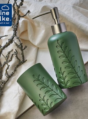 leine Wole德国洗手液按压瓶洗面皂液瓶空瓶子挤压式皂液器