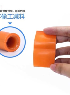 倍带胶热缩管棕色灰色橙色壁管三倍带胶绝缘防水厚含胶热宿管