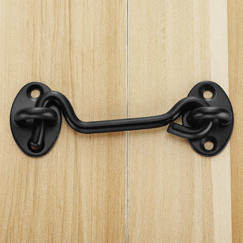 锈钢免打孔插销老式固定扣防风挂钩防盗扣门栓门闩锁窗户限挂钩