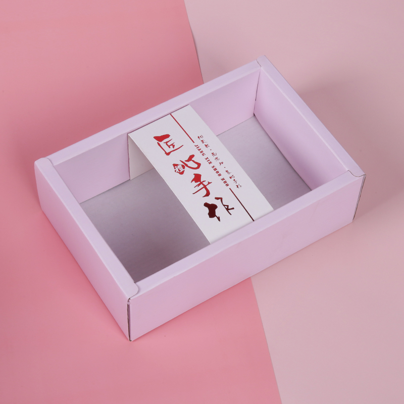 纯手工阿胶糕包装盒子粉色礼品盒一斤装高档0g创意半斤高端