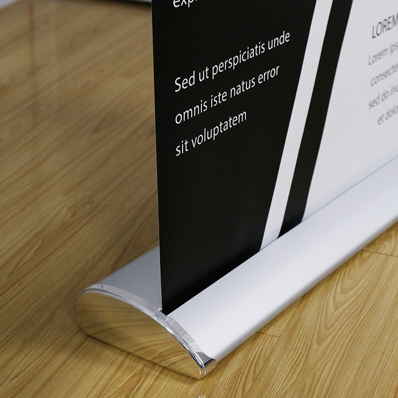 铝合金易拉宝制作x水滴型门型展架海报展架伸缩折叠