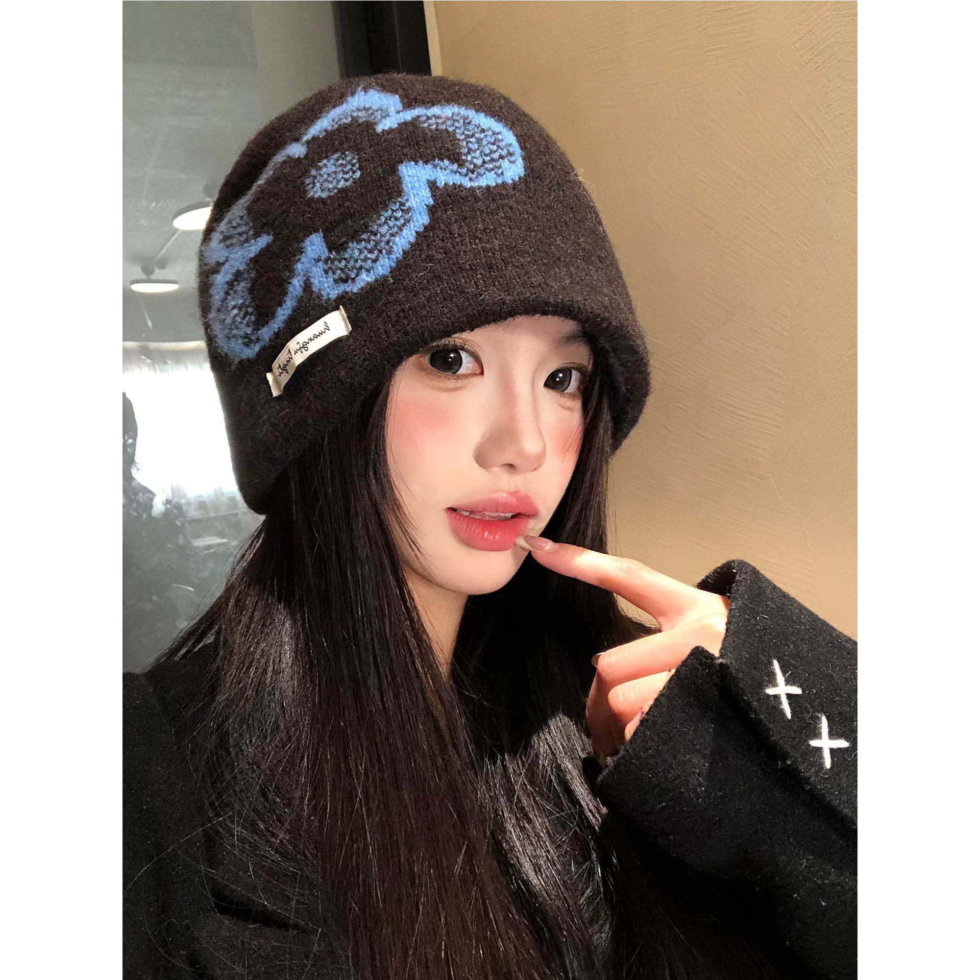 春秋韩国复古提花针织帽子女季2026新款保暖冷帽显脸小包头0119ud,服饰配件/皮带/帽子/围巾,帽子,淘宝优惠券,粉丝福利购,淘宝优惠卷