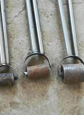 卷材压辊压边防水封边滚筒可推拉施工工具搭边缝压轮卷材专用大铁