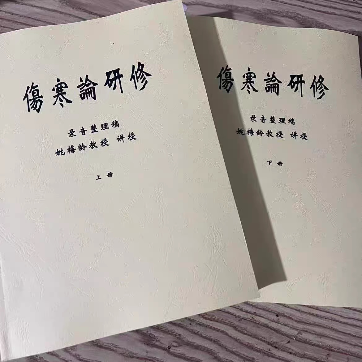2024年姚梅龄教授《伤寒论研修班》上下2册 姚梅龄中医书籍