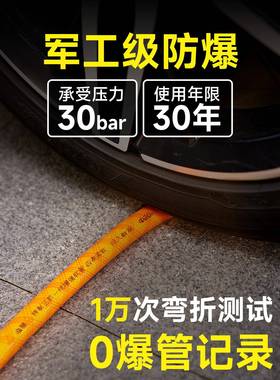 C德国水QJT管软用管四分一寸6分洗车家PV菜防爆防冻自来水浇花牛