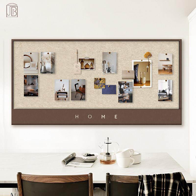 毛毡板墙贴照墙背景板定片制不伤墙想照片展示墙挂软木板墙面装饰