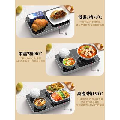 小暖菜多功能家FSW用大板保温热型饭菜型加热杯垫恒温餐桌加热板