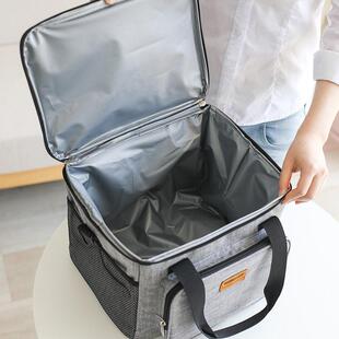 便特大号保Yitour包户野餐冰包大容量手提饭盒加厚铝箔温保鲜当冷