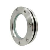 菲特04锈钢法兰镜面玻璃内六角RCT人孔D镜观察孔3夹镜n不50