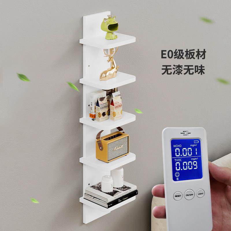 壁挂架字型物装架墙上挂一墙饰隔板收壁挂-墙纳架美甲展示架多层