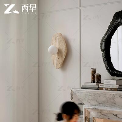 B-0128B然大天理石壁法式古风客厅灯卧室灯轻中奢玄关入户过道楼