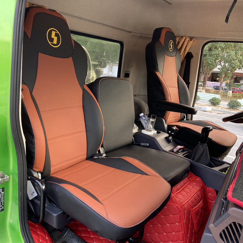 陕汽轩德翼6翼3货车座套轩德X6 X3 X9 E9德龙K3000专用装饰座椅套