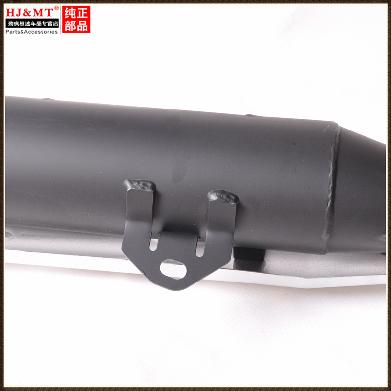 适用林海雅马哈弯梁车摩托车LYM110-2禧发排气管C8消音器消声烟筒
