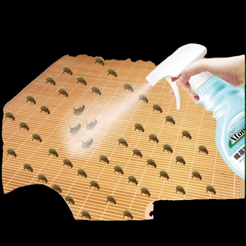 凉席除螨喷雾竹席除菌抑菌除臭祛味免洗床上床垫被子草席去螨虫剂