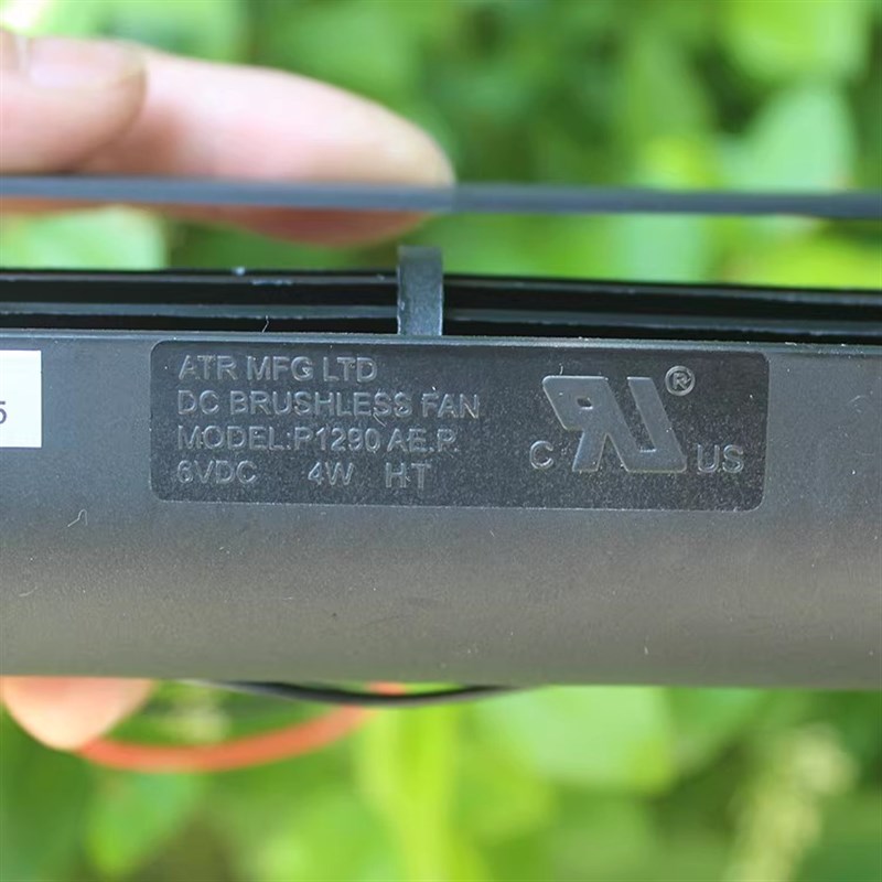 直流无刷横流风机6V 桌面循环净化风扇内芯电机带扇叶