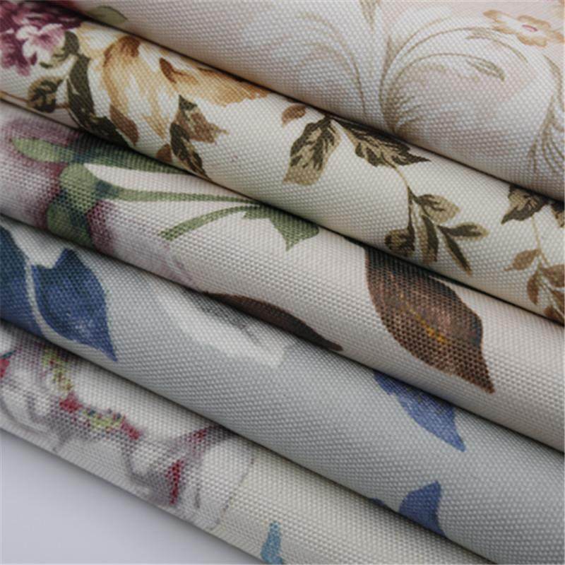 全棉田园碎花布料纯棉加厚手工帆布粗布沙发盖布桌布床单窗帘