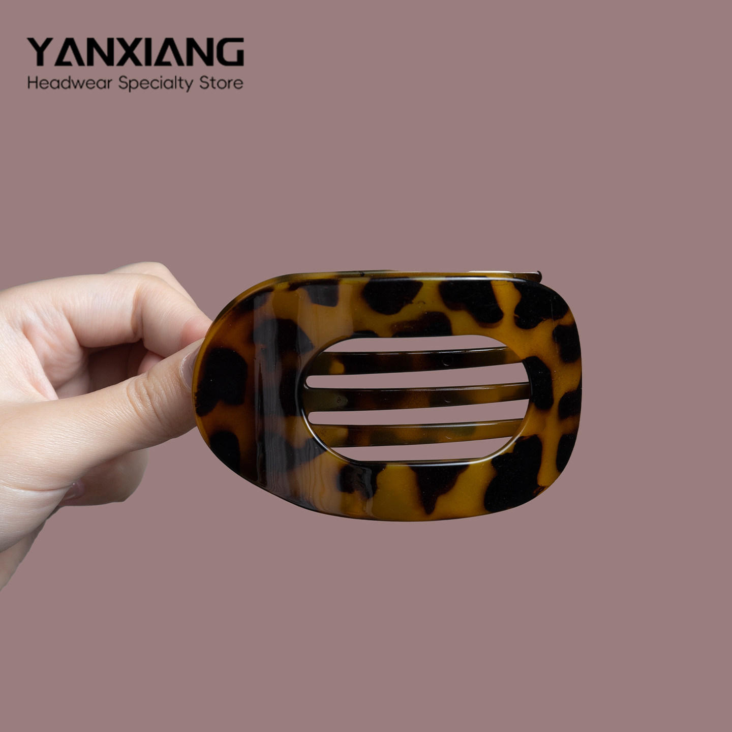 妍象鲍鱼扁平抓夹后脑勺不硌头发夹女鲨鱼夹2026新款高级感鸭嘴夹,饰品/流行首饰/时尚饰品新,发饰,淘宝优惠券,粉丝福利购,淘宝优惠卷