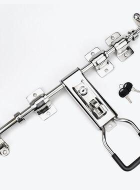 MSZC-401天地连杆锁 304不锈钢车厢门锁冷藏货柜厢式货车锁具配件