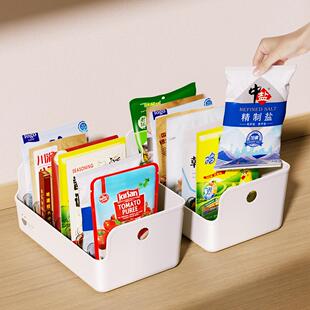 桌面化妆品收纳盒透明可拆分家用分格学生宿舍护肤品置物架口红架