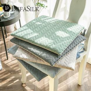 冬季 日系四季 全棉椅子加厚北欧家用餐防滑办公室久坐垫学生凳座垫