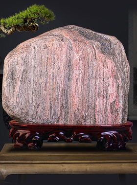 泰山石敢当石头摆件室内室外天然真正靠山石客厅办公室工艺品