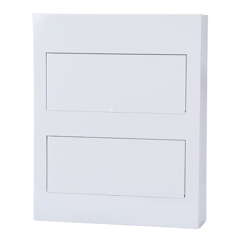 别墅24暗藏明装48回路双排全铁强电配电箱PZ30两层36位挂墙开关盒