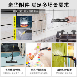 德国卡赫高温蒸汽洁机家用空油烟机汽车内饰蒸汽洗车机5D