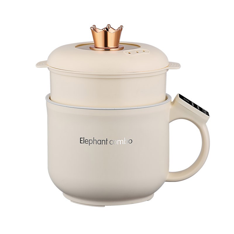 多功能电煮锅迷你学生宿舍电热锅小功率家用办公室火锅家用锅煮面