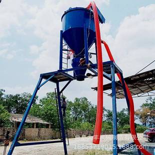 罐车机吸料设备 吸灰装 厦门码 头船运水泥卸仓用气力输送机龙门架式