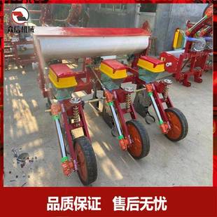 四轮拖拉机悬浮玉米大豆精播机玉米精播机免耕免间苗播种机2