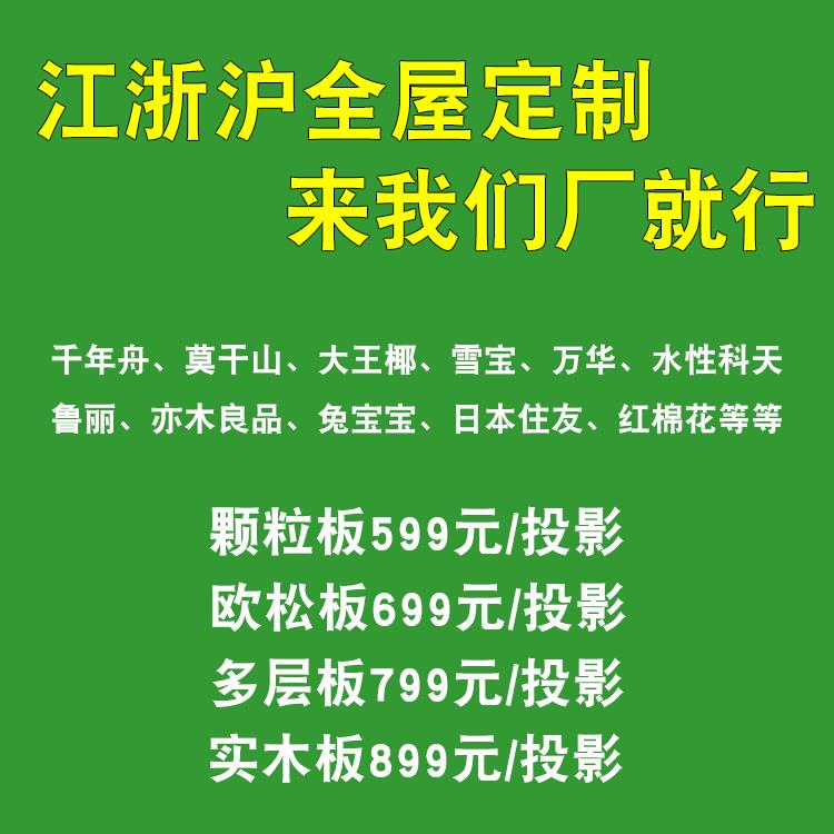 苏州上海全屋定制源头工厂衣柜橱柜衣帽间餐边柜全屋门墙柜同色