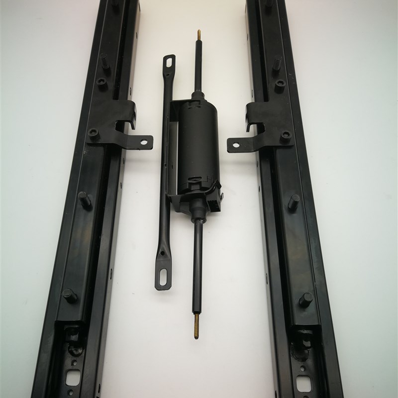 汽车航空座g椅专用滑轨带电机行程255mm左右滑轨