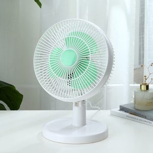 静音家用摇头夏天小风扇插电款 电风扇小型办公室桌面学生宿舍台式